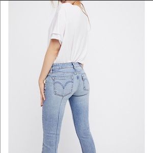 Levi’s 711 Altered Skinny Jeans